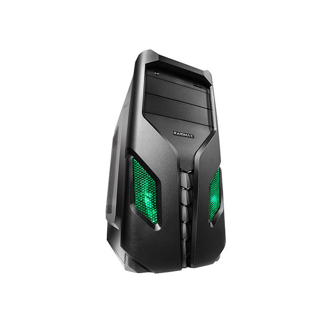 Raidmax ATX-108BG - Raidmax EXO ATX-108BG No Power Supply ATX Mid Tower (BlackGr