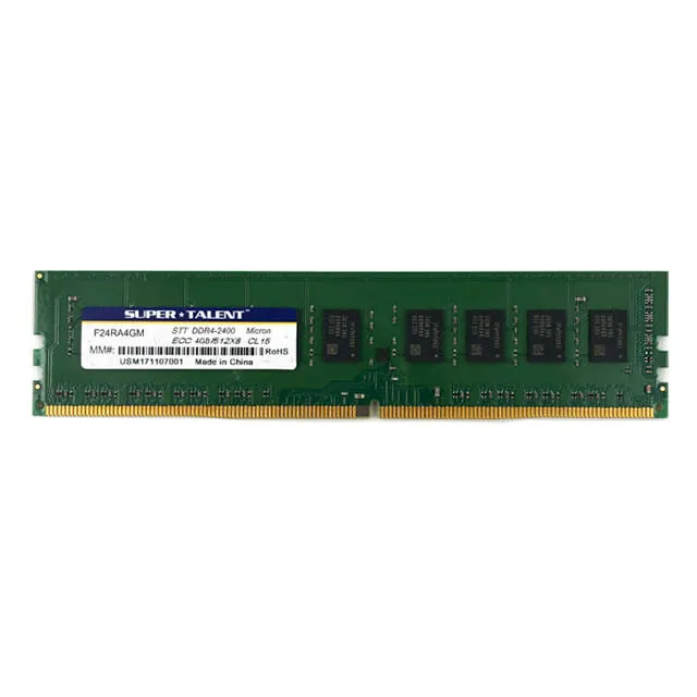 Super Talent F24RA4GM — Super Talent 4GB DDR4-2400 ECC Registered Server Memory