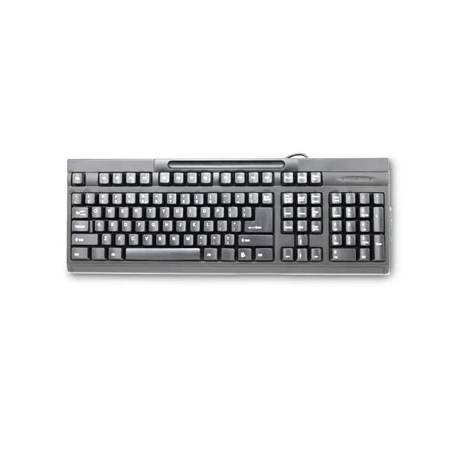 iMicro Electronics KB-US819SB — iMicro Spanish Wired USB Keyboard - Ergonomic Design