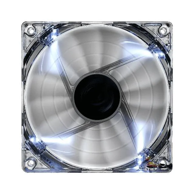 AeroCool SHARK 140MM WHITE - AeroCool Shark 140mm LED Case Fan - High Performance Cooling
