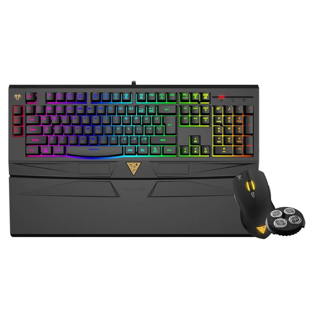 GAMDIAS GD-GKC6011 - Gamdias GD-GKC6011 Wired USB Ares 7 Color Gaming Keyboard & 