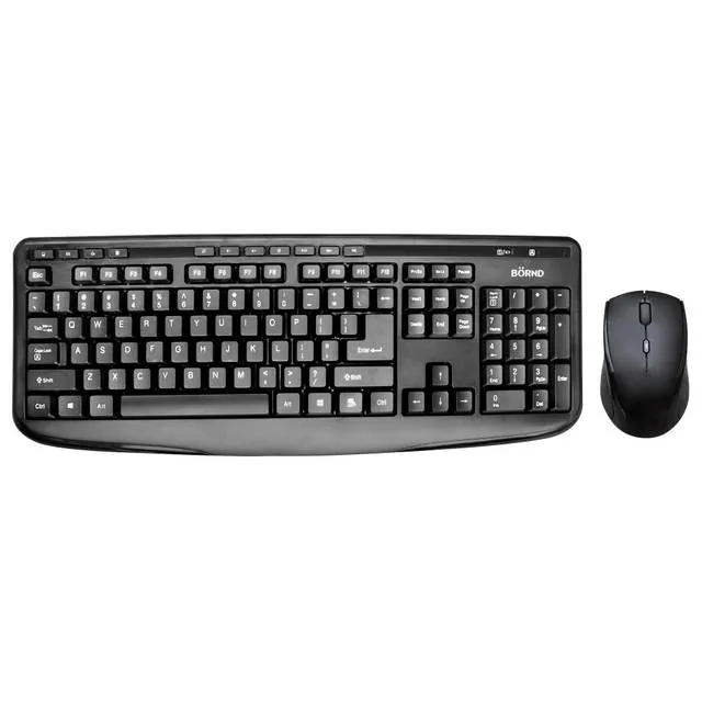 BORND M610 BLACK — BORND M610 BLACK Wireless Keyboard and Mouse Combo