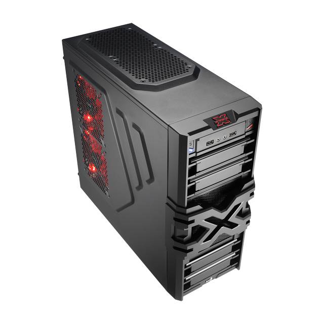 AeroCool STRIKEX-ONE - AeroCool Strike-X One No Power Supply ATX Mid Tower (Black)