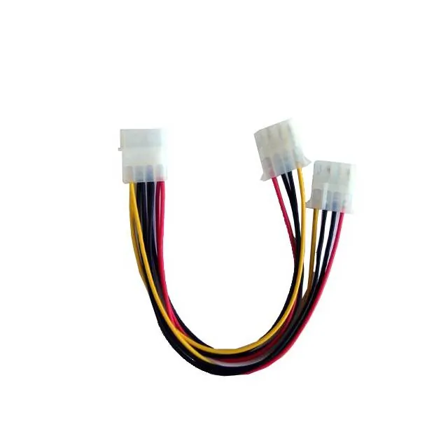iMicro Electronics POW-ADT-4PY — iMicro 12-Inch 4Pin Molex Male to Dual Female Splitter Cable