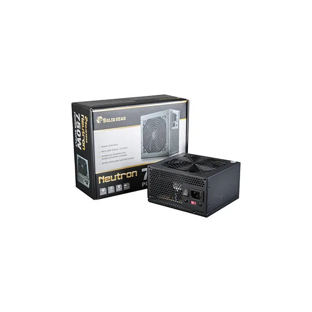 Solid Gear SDGR-750E - Solid Gear 750W ATX Power Supply - SDGR-750E Model