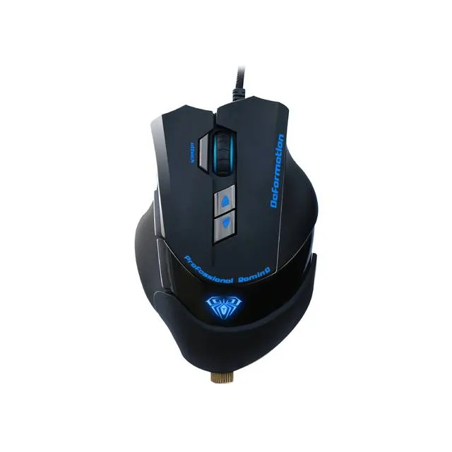 AULA EMPEROR HATE SI-983 — AULA Emperor Hate SI-983 Wired USB Optical Gaming Mouse w/ 400-2000DPI