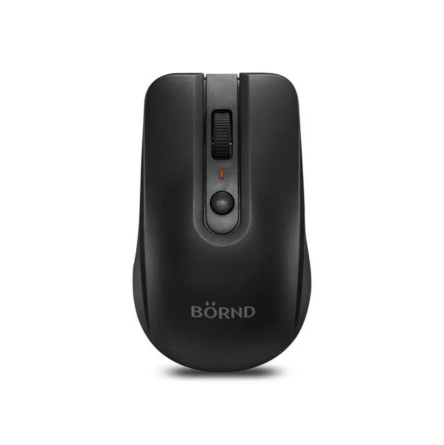 BORND C190 BLACK — BORND C190 Wireless Optical Mouse with Ergonomic Design