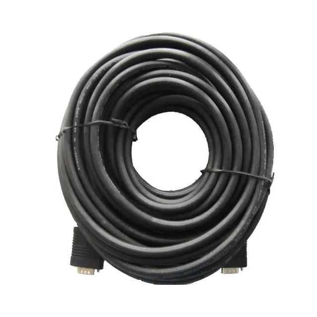 iMicro Electronics SVGA-50-MM — iMicro SVGA-HD15-MM50 50ft HD15 Male to HD15 Male SVGA Cable (Black)