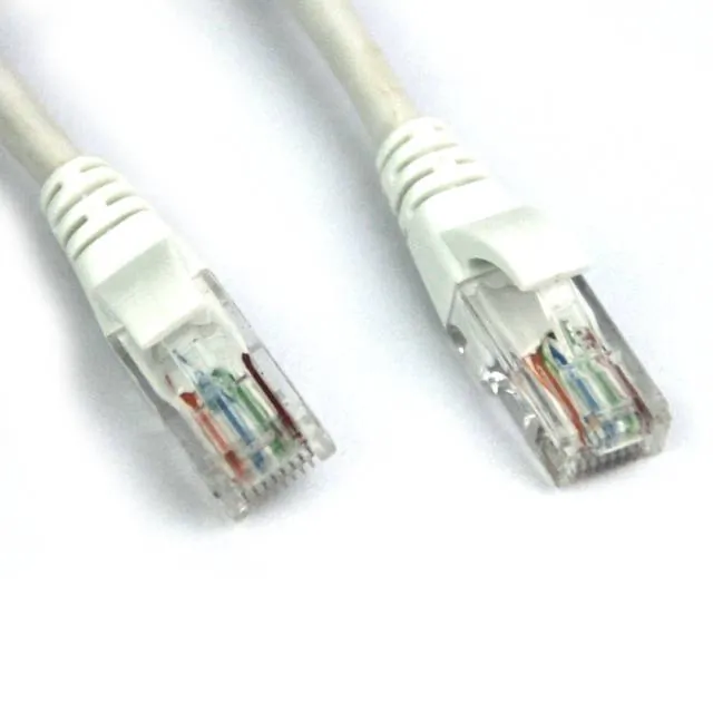 VCOM NP511-200-WHITE — VCOM NP511-200-WHITE 200ft Cat5e UTP Molded Patch Cable (White)