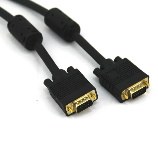 VCOM CG381D-G-10 — VCOM CG381D-G-10 10ft VGA Male to VGA Male Cable (Black)