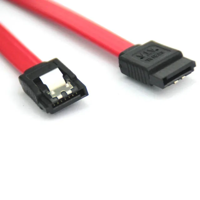 VCOM CH301-24INCH — VCOM 24-Inch SATA II Locking Latch Cable (Red)
