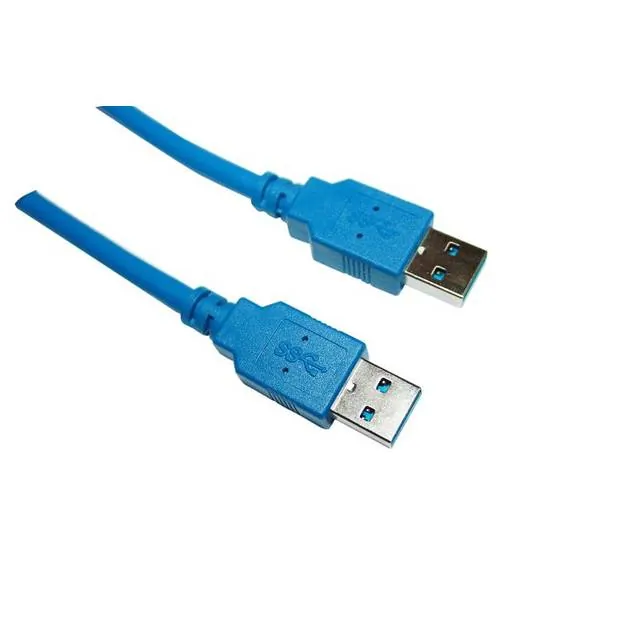 VCOM CU303-6FEET — VCOM 6ft USB 3.0 Type A to Type A Male Cable - Fast Data Transfer