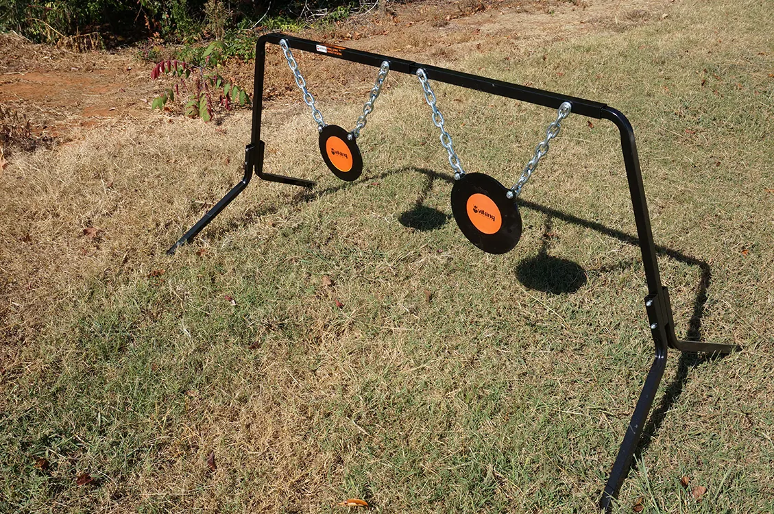 Viking Solutions VKS-VGT810 — Dual AR500 Target System with Stands