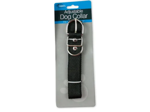 Dukes DI044 — Durable Nylon Adjustable Dog Collar for All Breeds