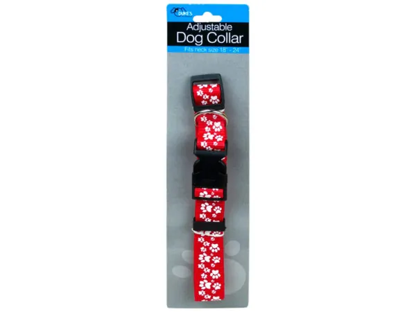 dukes DI524 — Dog Collar with Paw Print