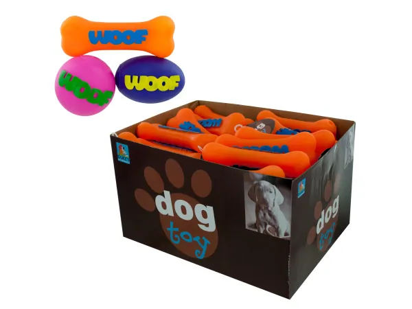 Dukes HB882 — Assorted Dog Squeak Toys for Playtime Fun