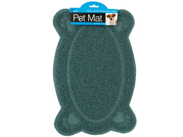 Dukes OT352 — Paw Print Non-Slip Pet Feeding Mat