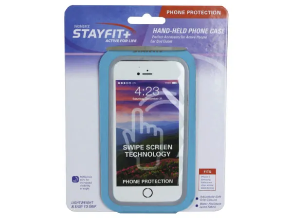 bulk buys EN617 - Water-Resistant Hand Held Phone Case for Active Lifestyles