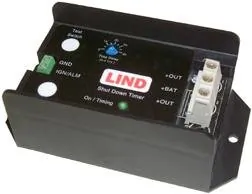 Lind SDT1230U-023 — LIND SHUT DOWN TIMER, 0-4 HOUR, W/ TERMINAL BLOCK, UL