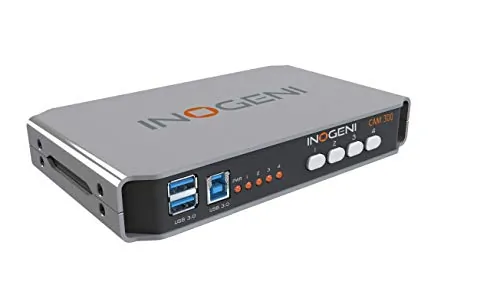 INOGENI CAM300 - Inogeni Switcher 2x HDMI 2x USB 2.0 1080P60 + USB3.0 Camera-