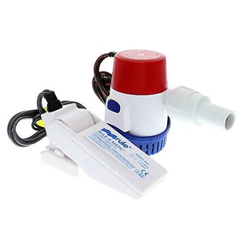 Rule 24DA-35A — Rule 360 GPH Standard Bilge Pump Kit w/Float Switch - 12V