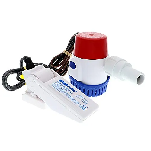 Rule 25DA-35A — Rule 500 GPH Standard Bilge Pump Kit w/Float Switch - 12V