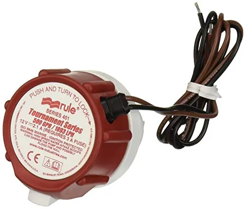 Rule 45DR — Rule 500 Gph Replacement Motor Cartridge F/tournament Series Pumps