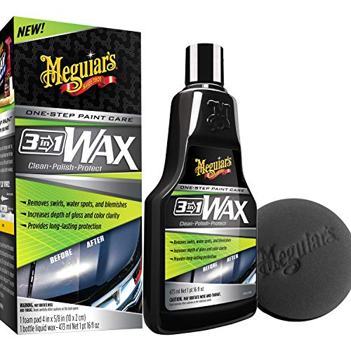 Meguiars G191016 - Meguiar&39;s 3-in-1 Wax - 16oz.