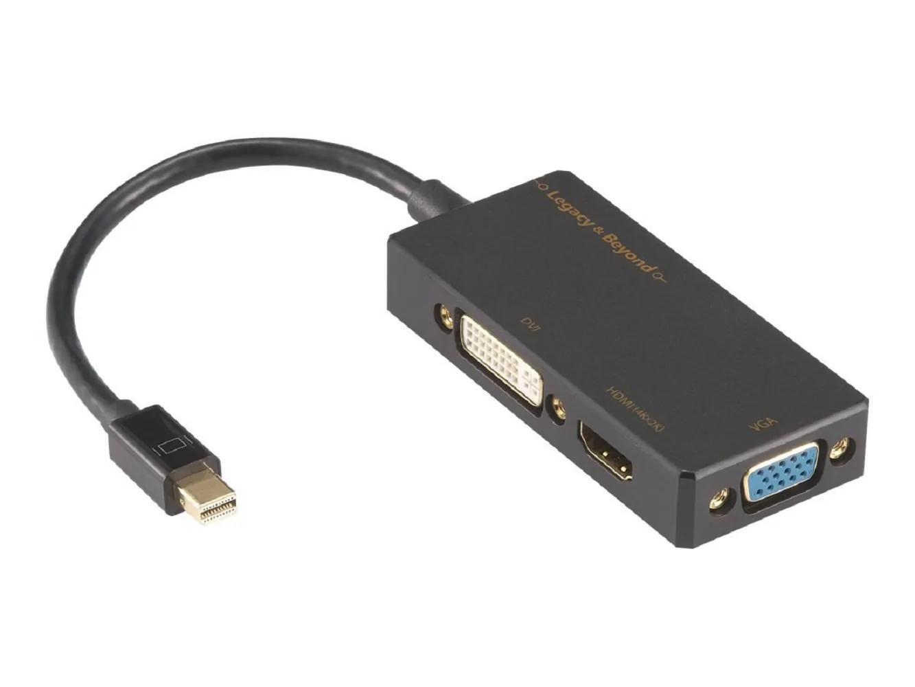 Siig LB-CD0014-S1 — DISPLAYPORT OUTPUT 3-IN-1 ADAPTER CONNECTS MINI DISPLAYPORT (THUNDERBOLT) ENABLE