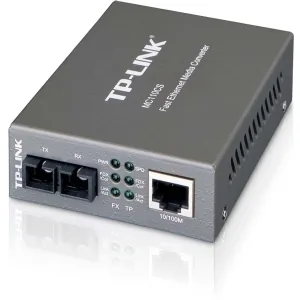 TPLINK MC110CS — TP-Link Network MC110CS Fast Ethernet Media Converter 10/100M 20km Retail
