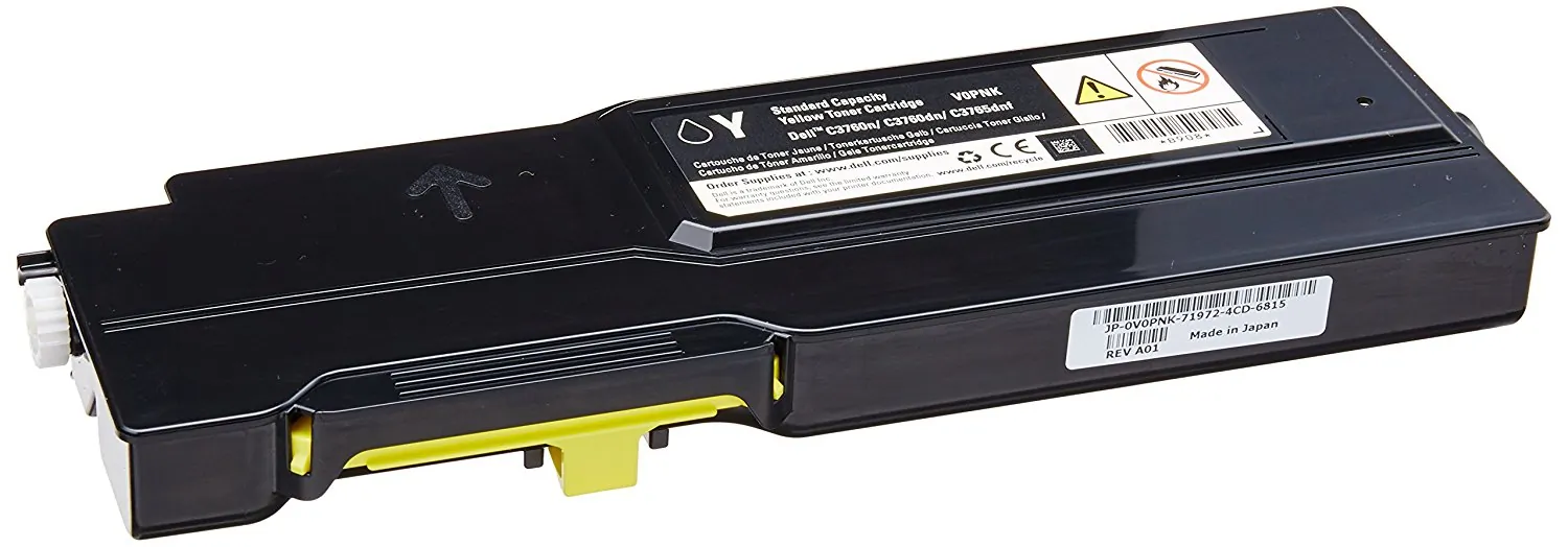 DELL V0PNK — Dell Yllw Toner Cartrdg 3000pg