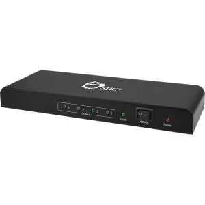 Siig CEH22C12S1 — DISTRIBUTE ONE HDMI SOURCE SIGNAL TO FOUR MONITORS SIMULTANEOUSLY WITHOUT SIGNAL