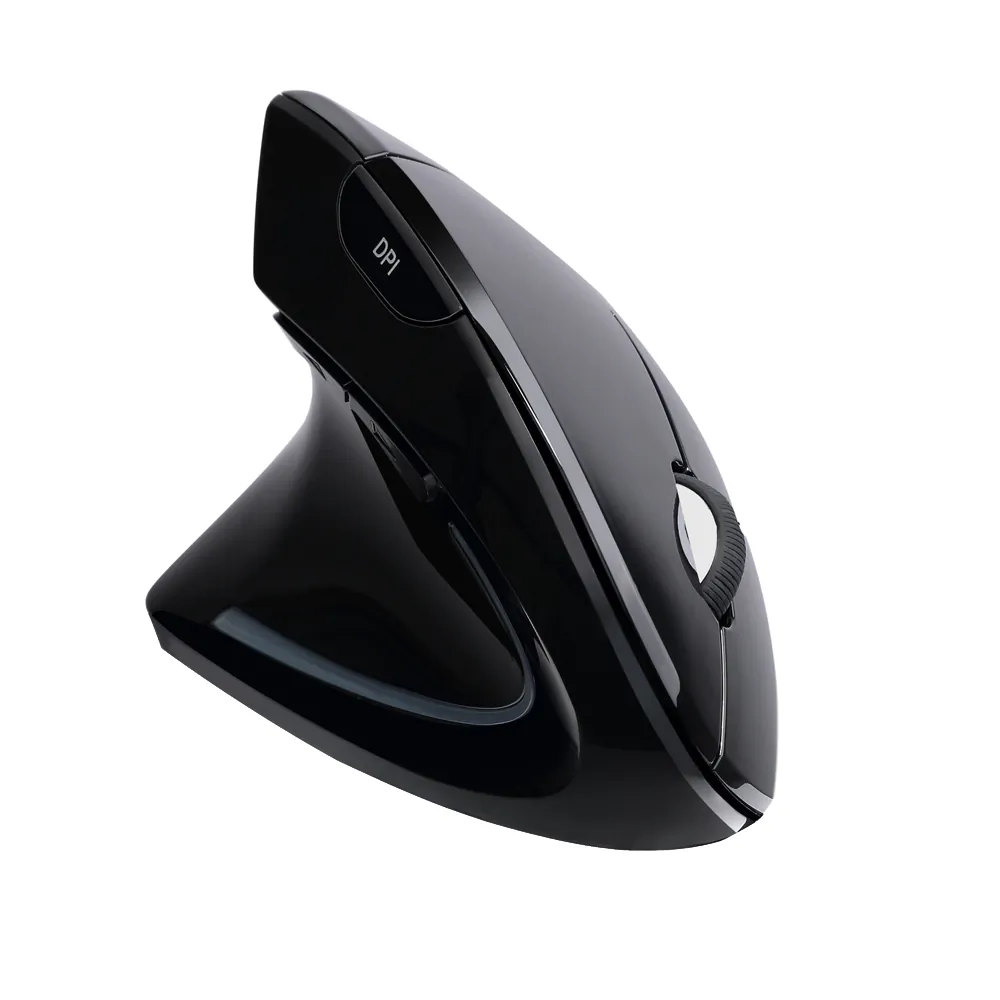 Adesso IMOUSEE90 — ADESSO 2.4GHZ WIRELESS ERGONOMIC VERTICAL MOUSE FOR LEFT-HANDERS, BACK & FORWARD