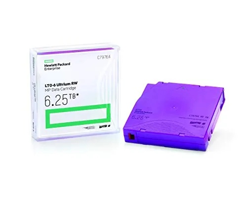 HP C7976A — HP LTO, Ultrium-6, C7976A, 7A, 2.5TB/6.25TB, TAA