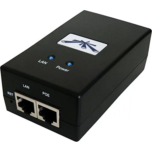 Ubiquiti POE-24-30W — 24V DC 30W PoE Injector for Network Devices