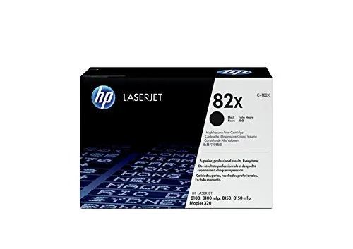 HP C4182X — HP Toner, C4X, 82X, Black, 20,000 pg yield