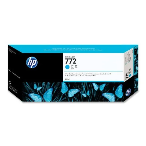 HP HEWCN636A — Hewlett-Packard HEWCN636A HP BR DESIGNJET Z5200-1- Number 772 SD Cyan Ink