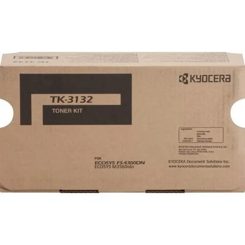 KYOCERA KYO1T02LV0US0 — Kyocera Standard Yield Laser Toner Cartridge - Black - 1 Each - 25000 Pages