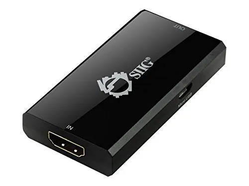 Siig CE-H22J14-S1 — SIIG HDMI REPEATER - 4KX2K 60HZ (CE-H22J14-S1)