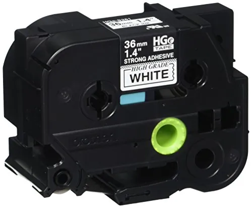 Brother HGES2615PK — 5PK HGE TAPES 36MMX8M BLK/WHT EXTRA-STR