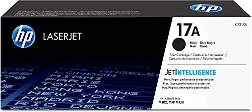 HP HEWCF217A — HP LASERJET PRO M102A