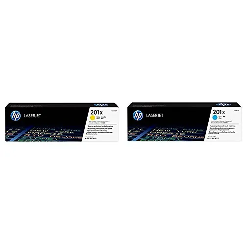HP CF402X — HP 201X (CF402X) Toner Cartridge - Single Pack - Laser - High Yield - 2300 Pages - Yellow - 1 Each