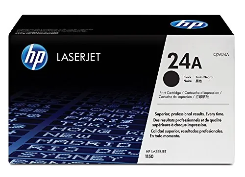HP Q2624A — HP Toner, Q2624A, 24A, Black, 2,500 pg yield