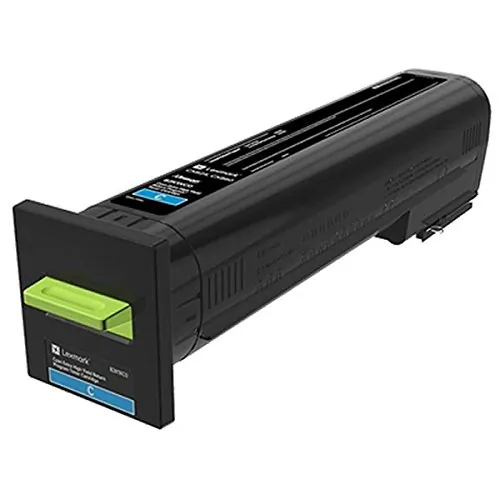 Lexmark 82K0XCG — LEXMARK 82K0XCG CYAN RETURN PROGRAM TONER CARTRIDGE TAA FOR USE IN CX825,860 EST