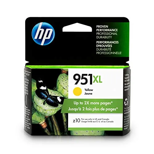 HP HEWCN048AN — HP 951XL High-Yield Ink Cyan Magenta Yellow Cartridge 3-Pack CR318BN