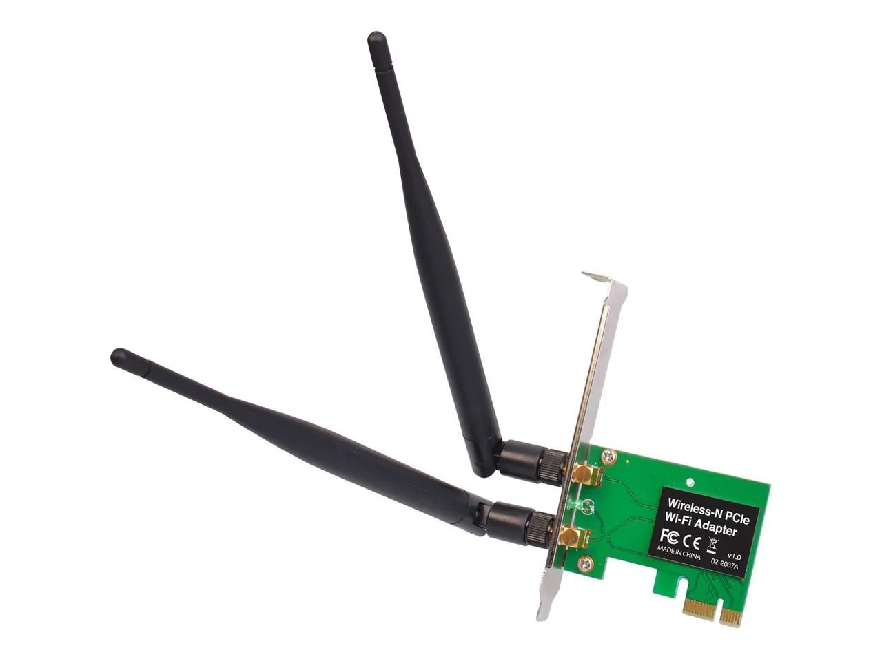 Siig CN-WR0811-S2 — PCIE EXPANSION DUAL PROFILE PCI EXPRESS 2.4GHZ WIRELESS-N WI-FI ADAPTER WITH DUA