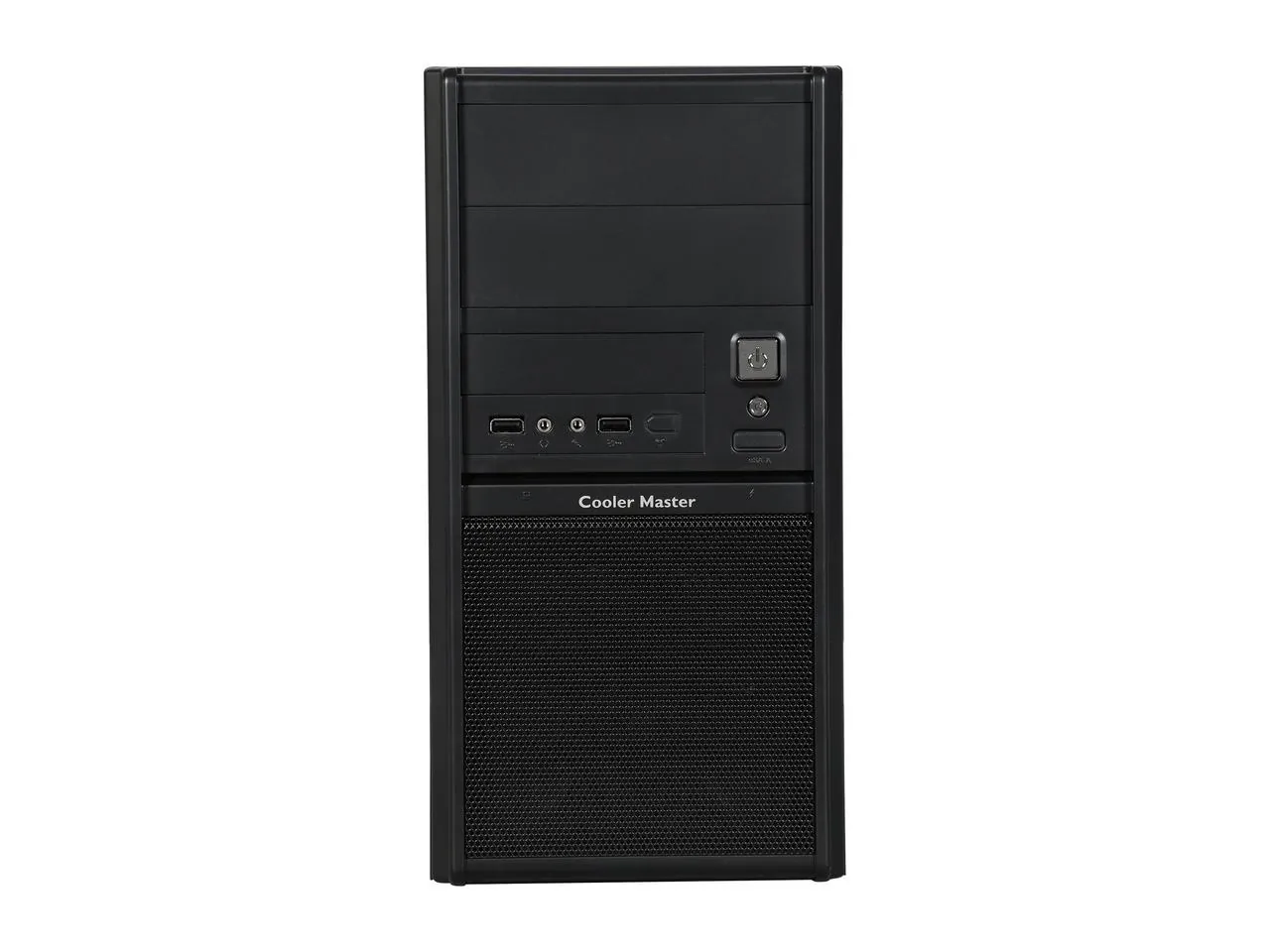 Cooler Master RC342KKR400U3 — Cooler Master Case ELITE 342 MATX MINI TOWER 400W PS 2-1-(5) BAY USB 3.0 AUDIO Black
