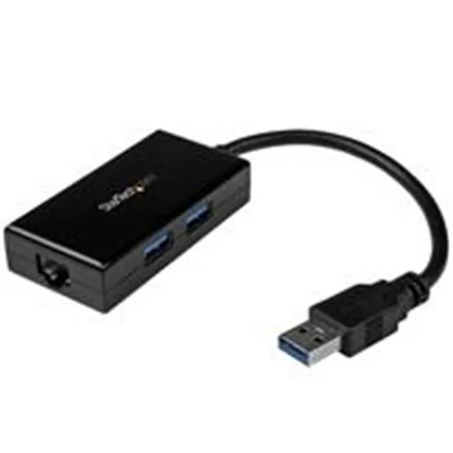 STARTECH USB31000S2H — ADD GIGABIT ETHERNET CONNECTIVITY AND TWO USB 3.0 PORTS TO YOUR LAPTOP OR TABLET