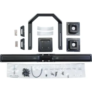 ERGOTRON 97-783 — ERGOTRON KIT, SINGLE MONITOR TO DUAL MONITOR WITH HANDLE, BLACK, PERFECT DUAL-MO