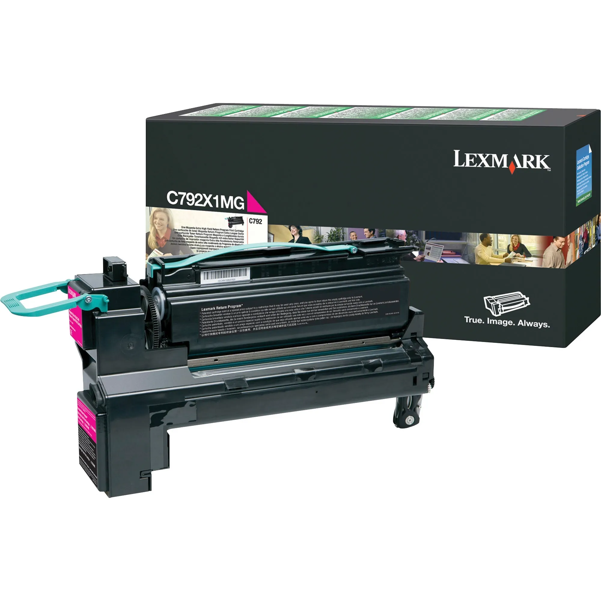 Lexmark C792X1MG — LEXMARK C792X1MG MAGENTA RETURN PROGRAM PRINT CARTRIDGE FOR USE IN C/X792 ESTIMA